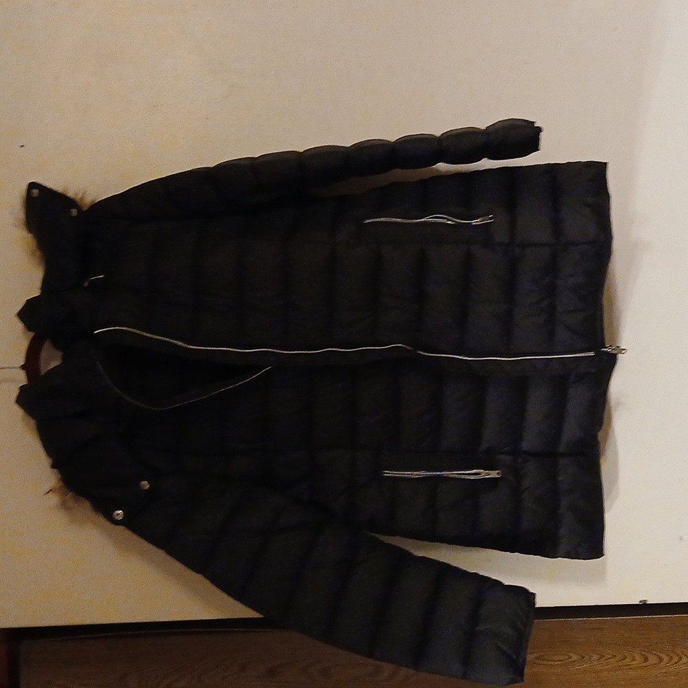 Andrew Marc Black Puffer Jacket